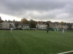 Erst dunkle Wolken über dem Riet…