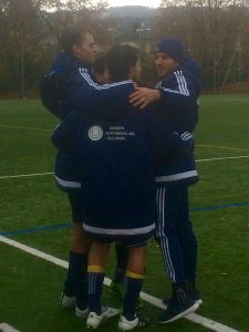 Jubel nach dem 1:0-Sieg gegen den FC Seefeld